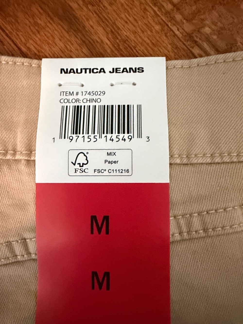 Nautica women’s Khaki Utility Shorts - Picture 3 of 3